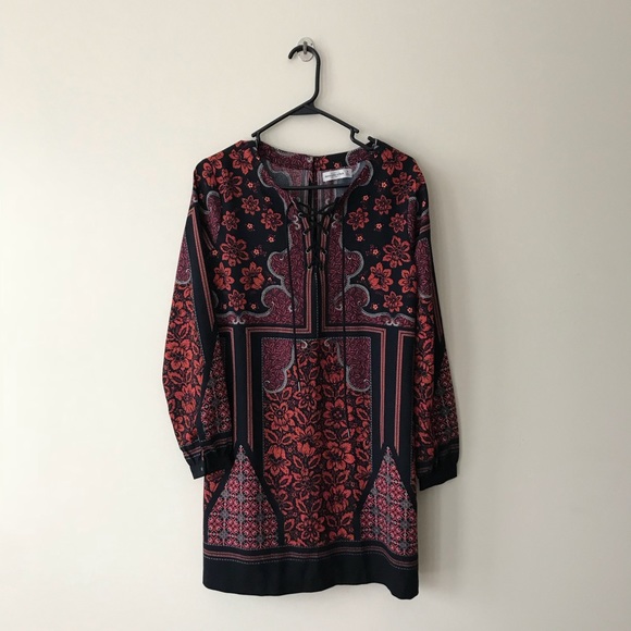Abercrombie & Fitch boho lace-up shift dress - Picture 5 of 7